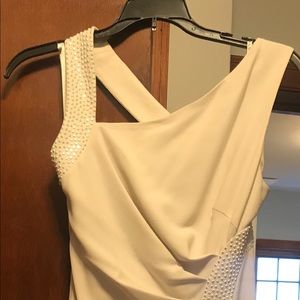 Cocktail dress light grey